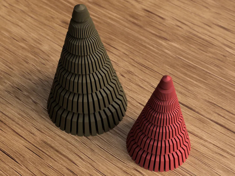 Choinka świąteczna Japandi